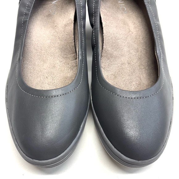Vionic Gray and Silver Slip-On Flats - Picture 7 of 16
